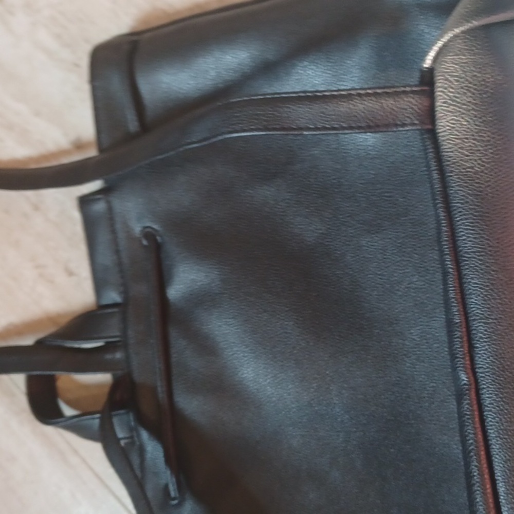 Victoria's Secret Black Drawstring Backpack - Picture 5 of 6